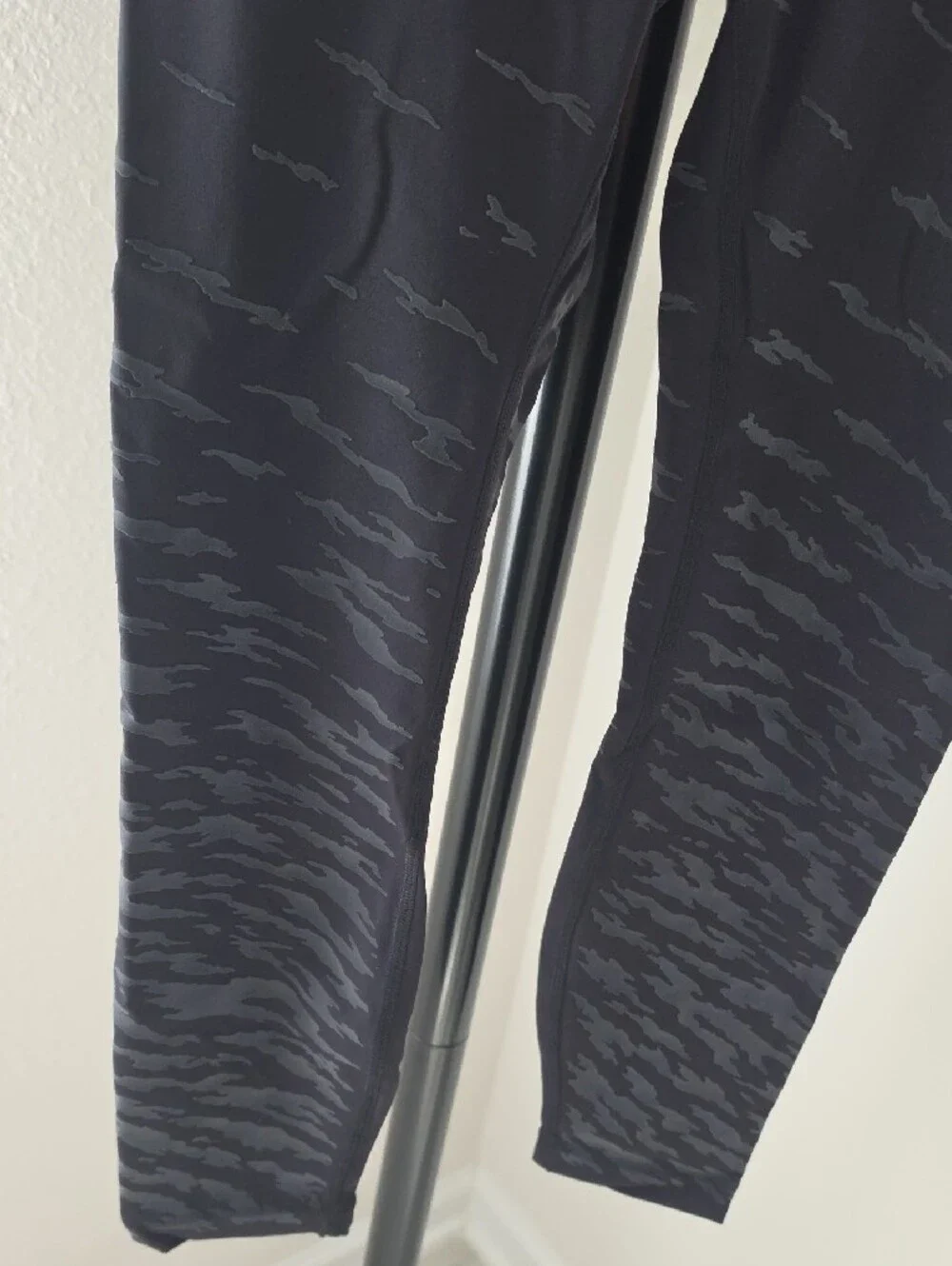 lululemon athletica Black Textured Leggings